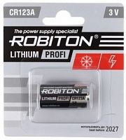 Robiton PROFI CR123A BL1